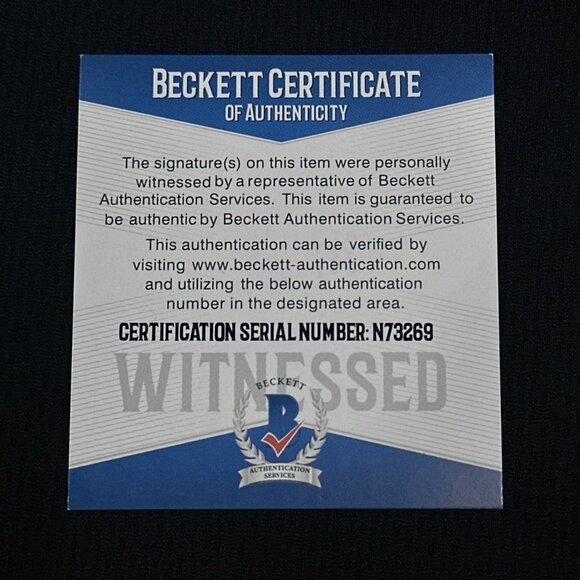 Cristiano Ronaldo Signed Manchester United Jersey Beckett Witnessed BAS COA - Picture 4 of 7